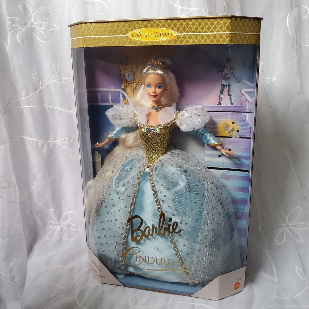 MUST GO- Barbie as Cinderella collectible New in box